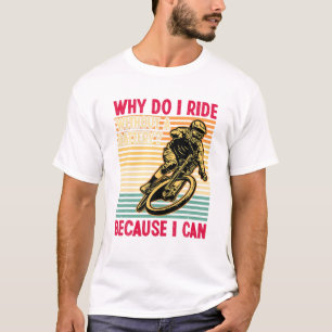 bmx-fietsenwandelaar t-shirt