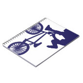 BMX fietser Notitieboek (Linkerzijde)