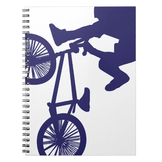 BMX fietser Notitieboek (Voorkant)