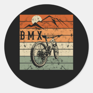BMX  Fietsfans Freestyle BMX Riders Extreme Ronde Sticker