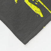 Bmx Flatland - Grunge Bmx Fleece Blanket Deken (Hoek)