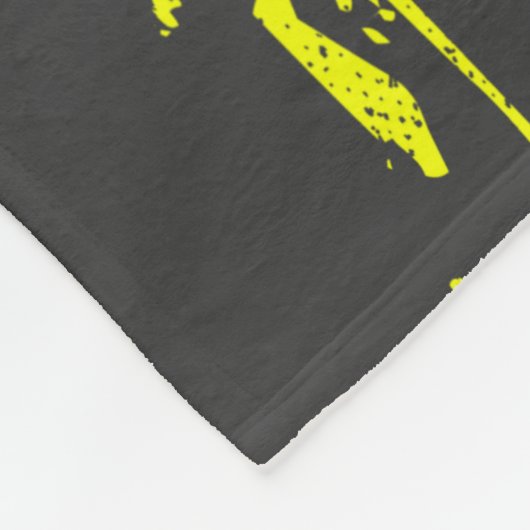 Bmx Flatland - Grunge Bmx Fleece Blanket Deken (Hoek)