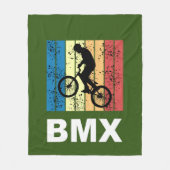Bmx Fleece Deken (Voorkant)