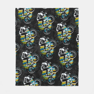 Bmx Freestyle - Comfy Bmx Fleece Blanket Deken