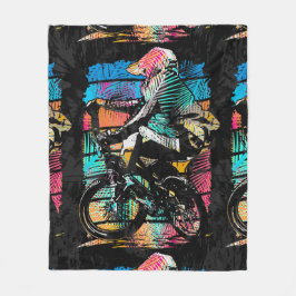 Bmx Freestyle - Koolbeach Bmx Fleece Blanket Deken