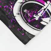 Bmx Freestyle Trick Jump - Bmx Fleece Blanket Deken (Hoek)