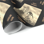 BMX Happy Birthday Wrapping paper Cadeaupapier (Rol Hoek)
