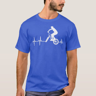BMX hartslag fietser fietser Pulse Cyclist T-shirt
