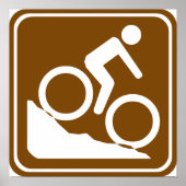 BMX Highway Sign Poster (Voorkant)