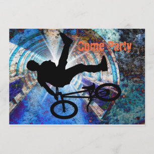 BMX in een Grunge Tunnel Kaart