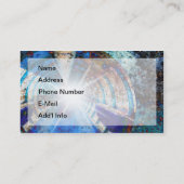 BMX in een Grunge Tunnel Visitekaartje (Achterkant)