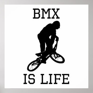 BMX is leven Poster