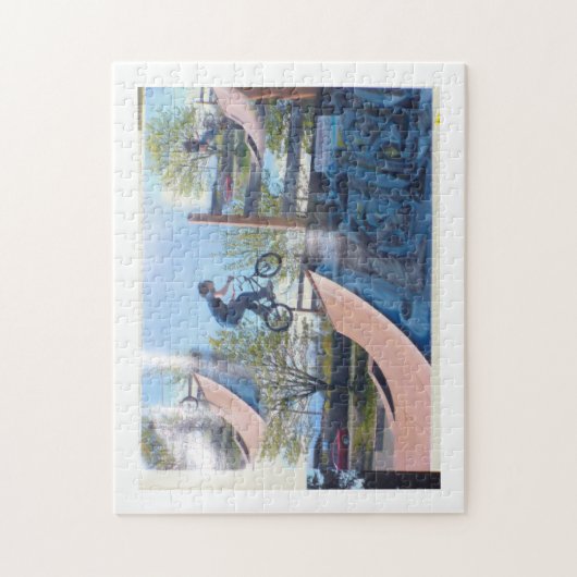 BMX Jigzaag Puzzle Legpuzzel (Verticaal)