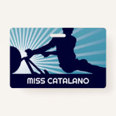 BMX Jump Teacher Hall Pass Badge (Achterkant)