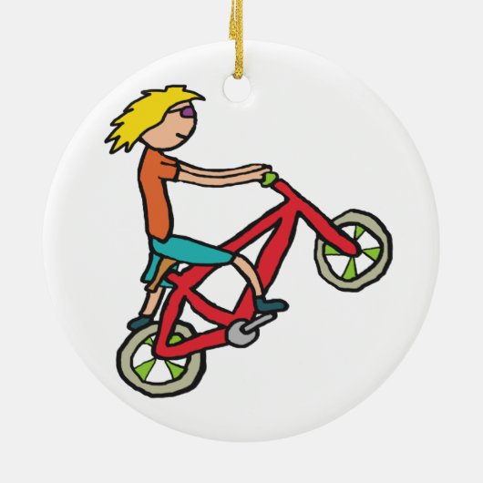 BMX KERAMISCH ORNAMENT (Achterkant)