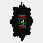 BMX Kerstmis Ornament Kaart (Rechts)