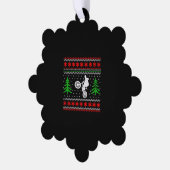 BMX Kerstmis Ornament Kaart (Links)