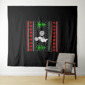 BMX Kerstmis Wandkleed (In Situ (horizontaal))