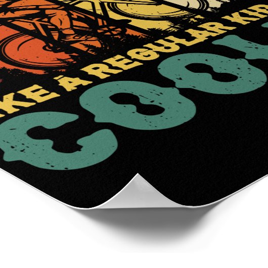  BMX-Kind als een normaal Kind, maar koelmiddel Poster (Hoek)