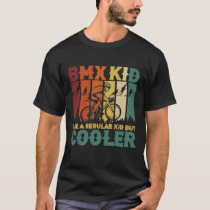 BMX-Kind als een normaal Kind, maar koelmiddel T-shirt