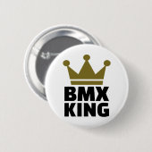 BMX King Ronde Button 5,7 Cm (Voorkant /achterkant)