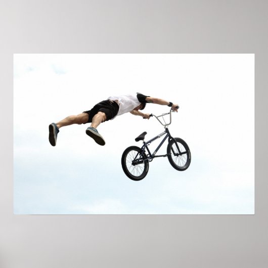 BMX Layed Out, Copyright Karen J Williams Poster (Voorkant)