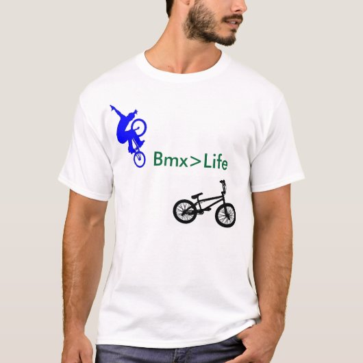 Bmx>Leven T-shirt (Voorkant)