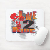 BMX Live naar Ride Ride to Live Muismat (Met muis)