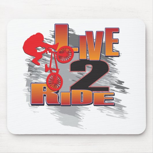 BMX Live naar Ride Ride to Live Muismat (Voorkant)
