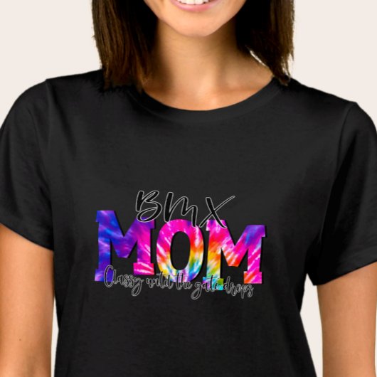 BMX mam Classy tot de poort de grappige bike laat  T-shirt