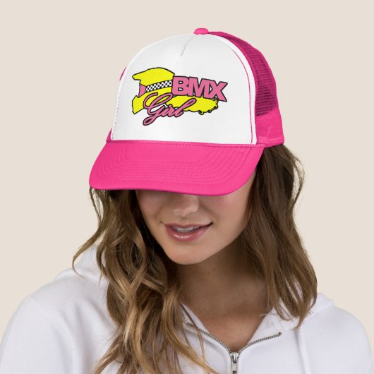 BMX meisje Trucker Pet (In situ)