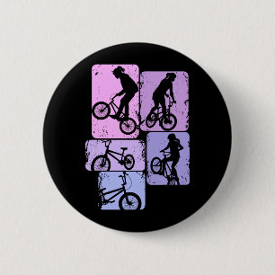 BMX Meisjes Fiets Stunt Kinderen Prestatie Ronde Button 5,7 Cm