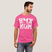 BMX moeder van een BMX rijder moeder BMX moeder BM T-shirt (Voorkant volledig)