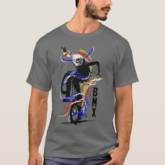 Bmx Old School Bike Flatland T-shirt (Voorkant)