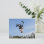 BMX ondersteboven omdraaien Briefkaart