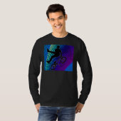 BMX op Fractal Movie Marquee T-shirt (Voorkant volledig)