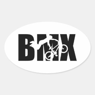 BMX OVALE STICKER