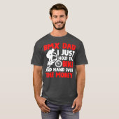 BMX Pap Fathers Day T-shirt (Voorkant volledig)