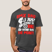 BMX Pap Fathers Day T-shirt (Voorkant)