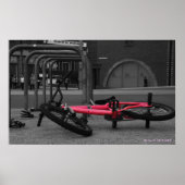 bmx poster b&w (Voorkant)