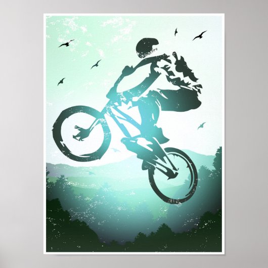 Bmx-Poster - Bmx Bike - Bmx Poster afdrukken (Voorkant)