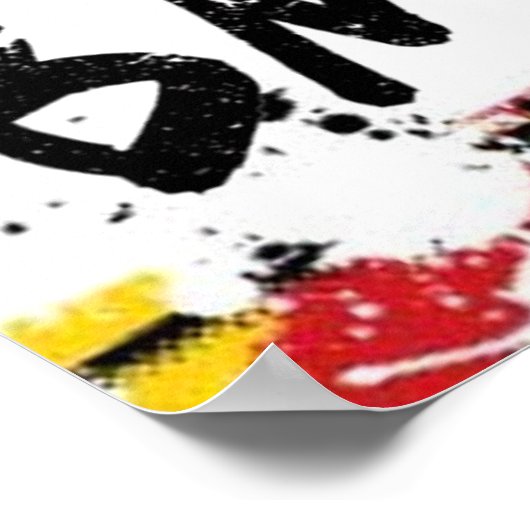 BMX-Poster Poster (Hoek)