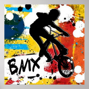 BMX-Poster Poster