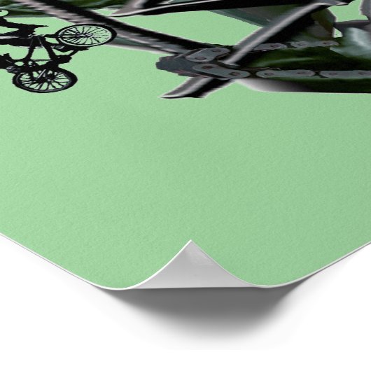 BMX-poster Poster (Hoek)