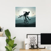 Bmx Poster Print - Bmx Bike - Bmx Poster (Thuiskantoor)