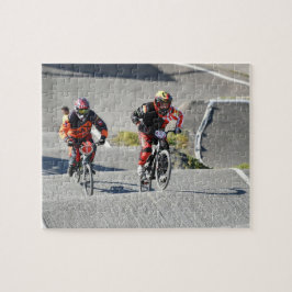 Bmx Race Actie Wielrenners Rad Bundesliga Fiets Legpuzzel