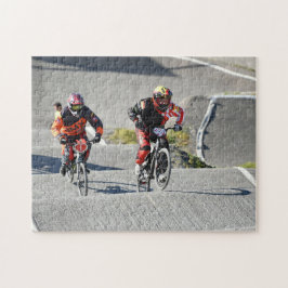 Bmx Race Actie Wielrenners Rad Bundesliga Fiets Legpuzzel