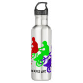 BMX Race Water Flacon Waterfles (Voorkant)