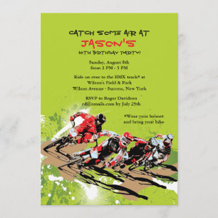 BMX Racers Uitnodiging