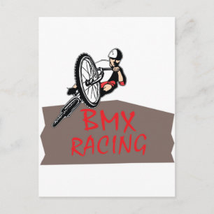 BMX RACING BRIEFKAART